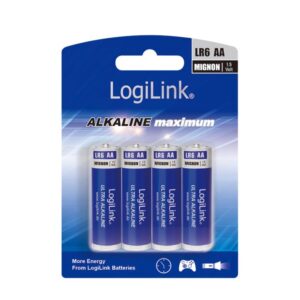Μπαταρίες Αλκαλικές AA LogiLink LR6B4 (4τμχ) | eLabstore.gr Μπαταρίες Αλκαλικές AA LogiLink LR6B4 (4τμχ) | Παρελκόμενα | elabstore.gr