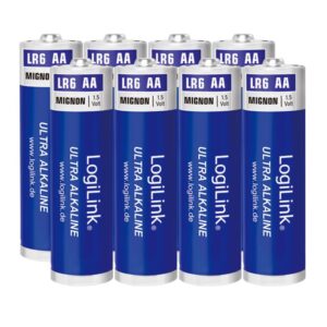 Μπαταρίες Αλκαλικές AA LogiLink LR6F8 (8τμχ) | Παρελκόμενα | elabstore.gr