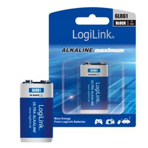 Μπαταρία Αλκαλική 9V LogiLink 6LR61 | eLabstore.gr Μπαταρία Αλκαλική 9V LogiLink 6LR61 | Παρελκόμενα | elabstore.gr