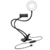 Ring Light 8.5cm με Κλίπ LogiLink AA0150, για Smartphone | Αξεσουάρ | elabstore.gr