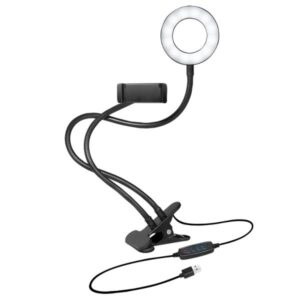 Ring Light 8.5cm με Κλίπ LogiLink AA0150, για Smartphone | Αξεσουάρ | elabstore.gr