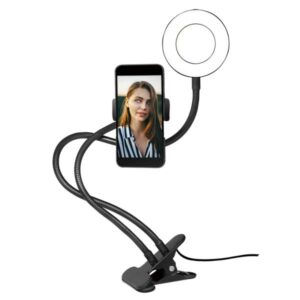 Ring Light 8.5cm με Κλίπ LogiLink AA0150, για Smartphone | Αξεσουάρ | elabstore.gr