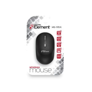 Ασύρματο Ποντίκι 2.4 GHz/BT Element MS-195Κ Μαύρο | eLabstore.gr Ασύρματο Ποντίκι 2.4 GHz/BT Element MS-195Κ Μαύρο | Περιφερειακά | elabstore.gr