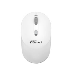 Ασύρματο Ποντίκι 2.4 GHz/BT  Element MS-195W Λευκό | Περιφερειακά | elabstore.gr