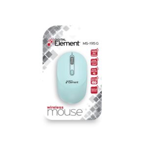 Ασύρματο Ποντίκι 2.4 GHz/BT Element MS-195G Πράσινο | Περιφερειακά | elabstore.gr