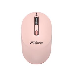 Ασύρματο Ποντίκι 2.4 GHz/BT Element MS-195P Ροζ | Περιφερειακά | elabstore.gr