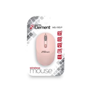 Ασύρματο Ποντίκι 2.4 GHz/BT Element MS-195P Ροζ | eLabstore.gr Ασύρματο Ποντίκι 2.4 GHz/BT Element MS-195P Ροζ | Περιφερειακά | elabstore.gr