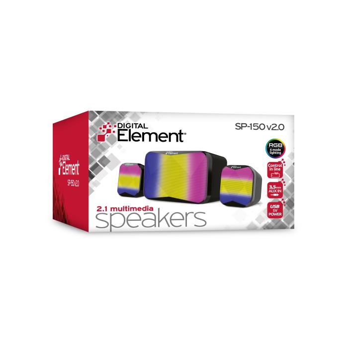 Ηχείο RGB BT Εlement SP-150 | eLabstore.gr Ηχείο RGB BT Εlement SP-150 | Περιφερειακά | elabstore.gr