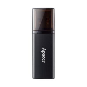 USB Stick Apacer AH25B 64GB Usb 3.2 Gen1 Μαύρο | Αποθήκευση | elabstore.gr