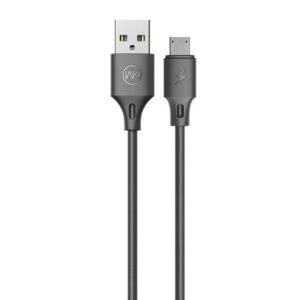 Καλώδιο Φόρτισης WK WDC-092 USB σε Micro USB 1m Μαύρο | Καλώδια | elabstore.gr