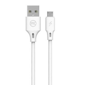 Καλώδιο Φόρτισης WK WDC-092 USB σε Micro USB 2m Λευκό | Καλώδια | elabstore.gr
