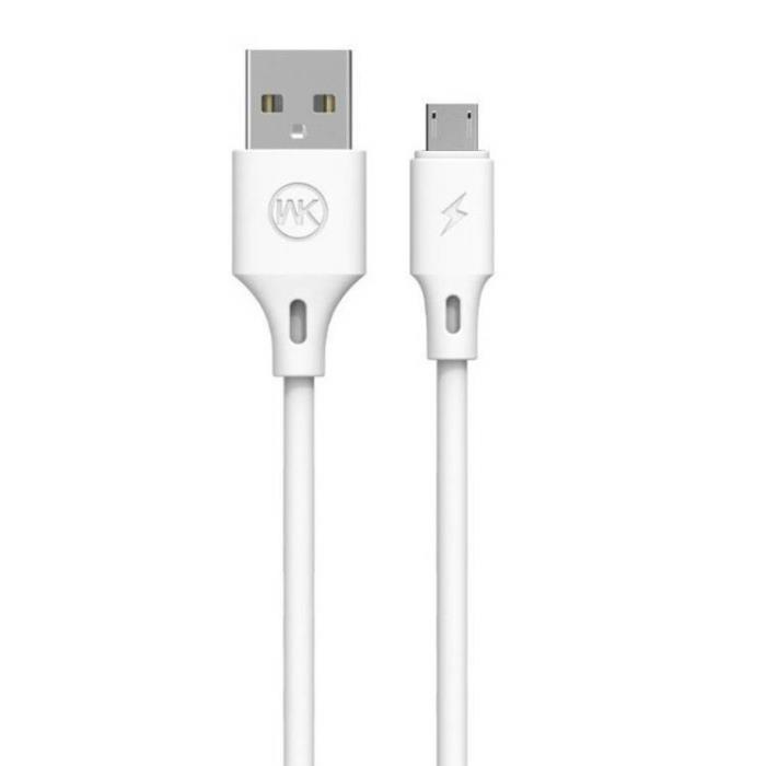 Καλώδιο Φόρτισης WK WDC-092 USB σε Micro USB 2m Λευκό | eLabstore.gr Καλώδιο Φόρτισης WK WDC-092 USB σε Micro USB 2m Λευκό | Καλώδια | elabstore.gr