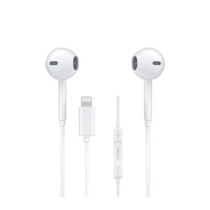 Ακουστικά WK Y19 Max Lightning Λευκό | Ήχος | elabstore.gr