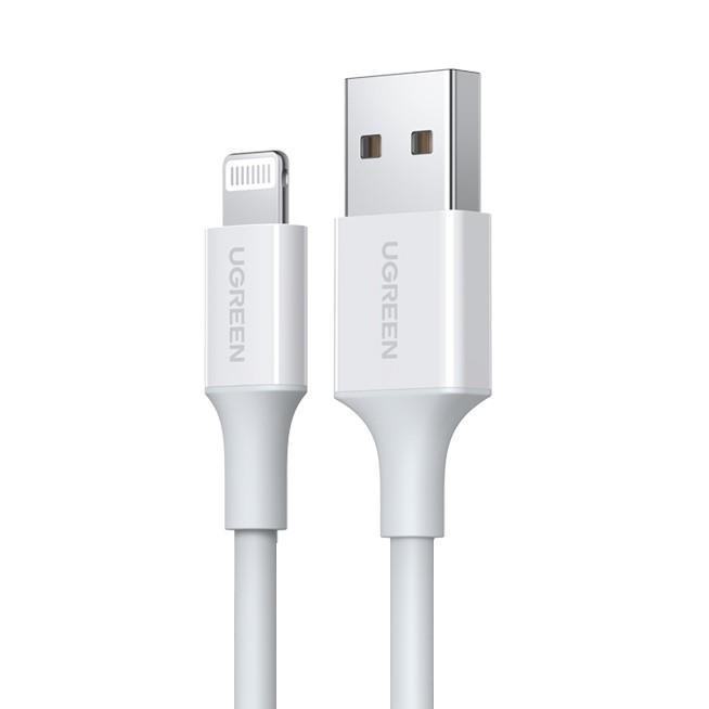 Καλώδιο Φόρτισης UGREEN US155 20728 USB σε Lightning 1m Λευκό | eLabstore.gr Καλώδιο Φόρτισης UGREEN US155 20728 USB σε Lightning 1m Λευκό | Καλώδια | elabstore.gr
