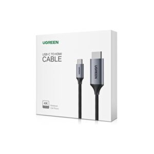 Καλώδιο USB-C σε HDMI M/M 4K/60Hz UGREEN MM142 50570 1.5m Γκρι | eLabstore.gr Καλώδιο USB-C σε HDMI M/M 4K/60Hz UGREEN MM142 50570 1.5m Γκρι | Εικόνας | elabstore.gr