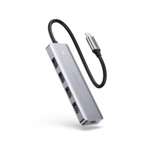 USB-C 3.0 Hub 4 Θέσεων UGREEN CM219 70336 Γκρί | eLabstore.gr USB-C 3.0 Hub 4 Θέσεων UGREEN CM219 70336 Γκρί | Περιφερειακά | elabstore.gr