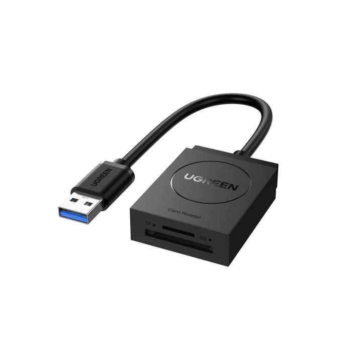 Card Reader USB UGREEN CR127 20250 SD/TF Μαύρο | eLabstore.gr Card Reader USB UGREEN CR127 20250 SD/TF Μαύρο | Περιφερειακά | elabstore.gr