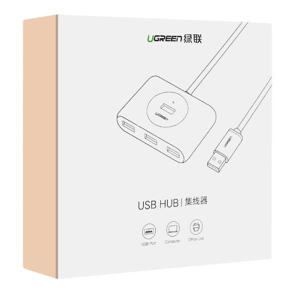 USB 3.0 Hub 4 Θέσεων UGREEN CR113 20291 Μαύρο | eLabstore.gr USB 3.0 Hub 4 Θέσεων UGREEN CR113 20291 Μαύρο | Περιφερειακά | elabstore.gr
