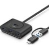 USB-C/USB Hub UGREEN CR113 40850 Μαύρο | eLabstore.gr USB-C/USB Hub UGREEN CR113 40850 Μαύρο | Περιφερειακά | elabstore.gr