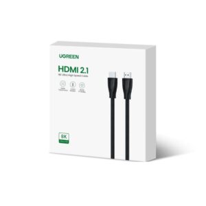 Καλώδιο HDMI M/M 8K/60Hz UGREEN HD140 80403 2m Μαύρο | Εικόνας | elabstore.gr