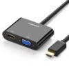 Μετατροπέας HDMI σε VGA/HDMI UGREEN CM101 40744 | Μετατροπείς | elabstore.gr