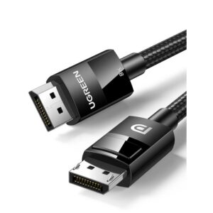 Καλώδιο DP 1.4 M/M 8K/60Hz UGREEN DP114 80390 1m Μαύρο | Εικόνας | elabstore.gr