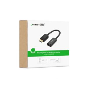 Μετατροπέας DP σε HDMI M/F 1080P UGREEN MM137 40362, με USB τροφοδοσία | Μετατροπείς | elabstore.gr