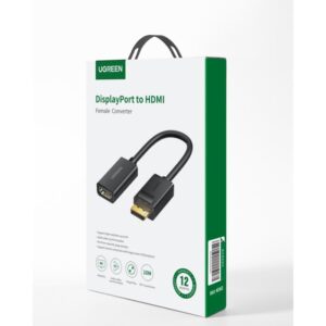 Μετατροπέας DP σε HDMI M/F 4K UGREEN MM137 40363 | eLabstore.gr Μετατροπέας DP σε HDMI M/F 4K UGREEN MM137 40363 | Μετατροπείς | elabstore.gr