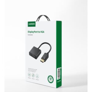 Μετατροπέας DP σε VGA M/F 4K UGREEN DP109 20415 | Μετατροπείς | elabstore.gr
