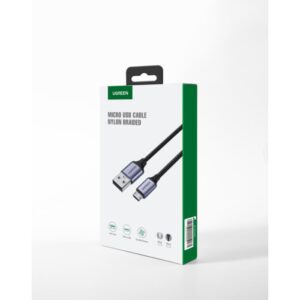 Καλώδιο Φόρτισης UGREEN US290 60151 USB σε Micro USB 1m Ασημί | eLabstore.gr Καλώδιο Φόρτισης UGREEN US290 60151 USB σε Micro USB 1m Ασημί | Καλώδια | elabstore.gr