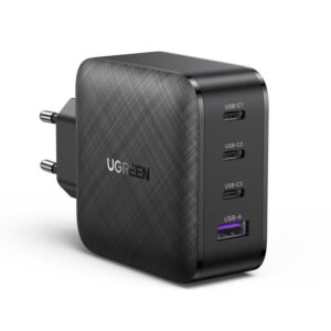 Φορτιστής Σπιτιού GaN PD 65W UGREEN CD224 70774 4 Θέσεων Μαύρο | Φόρτιση | elabstore.gr