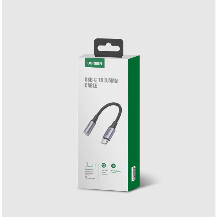 Αντάπτορας Ήχου USB-C σε 3.5mm M/F UGREEN AV161 80154 | eLabstore.gr Αντάπτορας Ήχου USB-C σε 3.5mm M/F UGREEN AV161 80154 | Αξεσουάρ | elabstore.gr