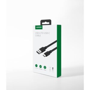 Καλώδιο Φόρτισης UGREEN US287 60121 USB σε USB-C 1m Λευκό | Καλώδια | elabstore.gr