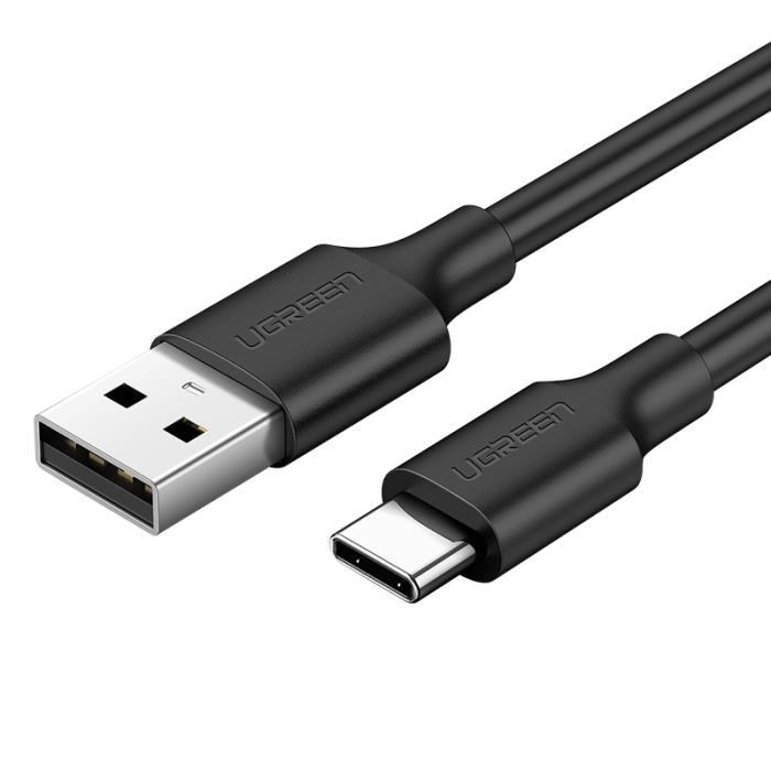 Καλώδιο Φόρτισης UGREEN US287 60116 USB σε USB-C 1m Μαύρο | eLabstore.gr Καλώδιο Φόρτισης UGREEN US287 60116 USB σε USB-C 1m Μαύρο | Καλώδια | elabstore.gr