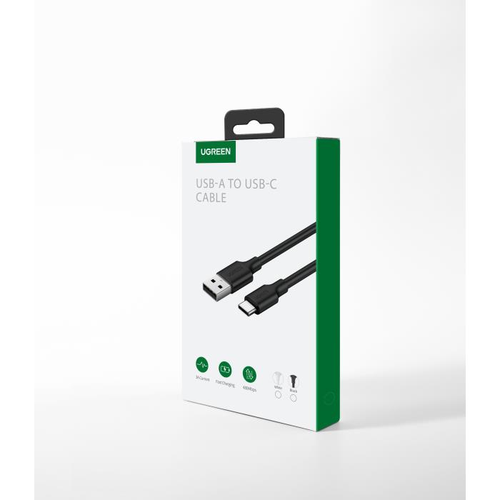 Καλώδιο Φόρτισης UGREEN US287 60118 USB σε USB-C 2m Μαύρο | eLabstore.gr Καλώδιο Φόρτισης UGREEN US287 60118 USB σε USB-C 2m Μαύρο | Καλώδια | elabstore.gr
