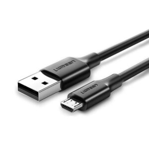 Καλώδιο Φόρτισης UGREEN US289 60138 USB σε Micro Usb 2m Μαύρο | Καλώδια | elabstore.gr