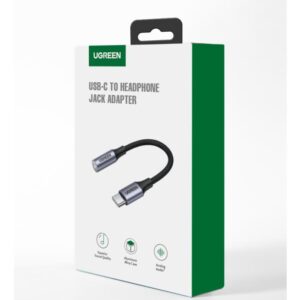 Αντάπτορας USB-C σε 3.5mm M/F UGREEN AV142 30632 | Αξεσουάρ | elabstore.gr