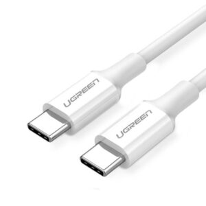 Καλώδιο Φόρτισης UGREEN US264 60518 USB-C σε USB-C PD 60W 1m Λευκό | Καλώδια | elabstore.gr
