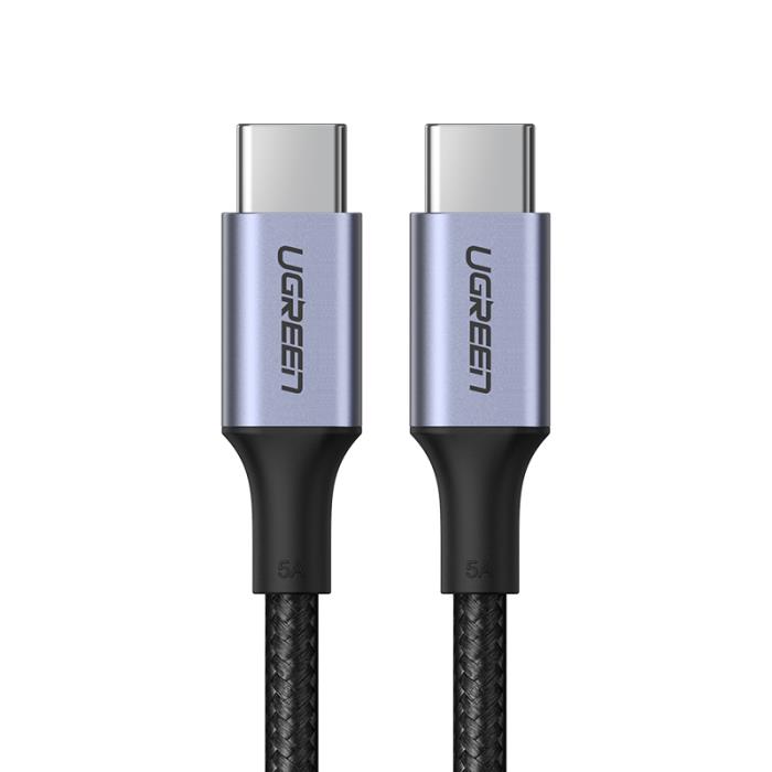 Καλώδιο Φόρτισης UGREEN US316 70429 USB-C σε USB-C PD 100W 2m Μαύρο | eLabstore.gr Καλώδιο Φόρτισης UGREEN US316 70429 USB-C σε USB-C PD 100W 2m Μαύρο | Καλώδια | elabstore.gr