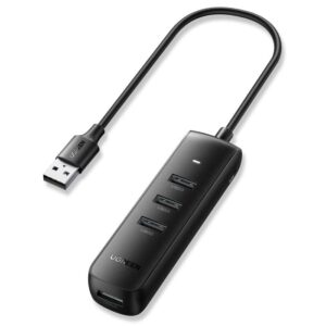 USB 3.0 Hub 4 Θέσεων UGREEN CM416 80657 Μαύρο | Περιφερειακά | elabstore.gr