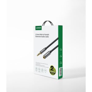 Καλώδιο Ήχου 3.5mm M/F UGREEN AV118 10594 2m Μαύρο | eLabstore.gr Καλώδιο Ήχου 3.5mm M/F UGREEN AV118 10594 2m Μαύρο | Ήχου | elabstore.gr