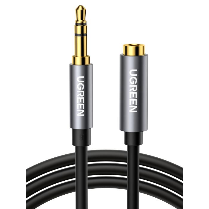 Καλώδιο Ήχου 3.5mm M/F UGREEN AV118 10538 5m Μαύρο | eLabstore.gr Καλώδιο Ήχου 3.5mm M/F UGREEN AV118 10538 5m Μαύρο | Ήχου | elabstore.gr