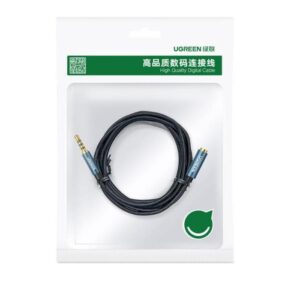 Καλώδιο Ήχου 3.5mm M/F UGREEN AV118 40672 0.5m Μαύρο | Ήχου | elabstore.gr