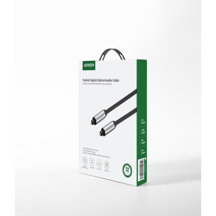 Καλώδιο Ήχου Οπτικής Ίνας M/M UGREEN AV108 10541 3m Μαύρο | eLabstore.gr Καλώδιο Ήχου Οπτικής Ίνας M/M UGREEN AV108 10541 3m Μαύρο | Ήχου | elabstore.gr