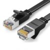 Καλώδιο Δικτύου UTP CAT6 UGREEN NW101 50183 0.5m Flat Pure Copper Μαύρο | Δικτύου | elabstore.gr