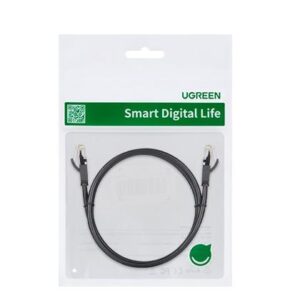 Καλώδιο Δικτύου UTP CAT6 UGREEN NW101 50191 1m Pure Copper Μαύρο | Δικτύου | elabstore.gr