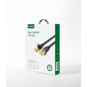 Καλώδιο Δικτύου U/FTP CAT7 UGREEN NW106 11262 3m Flat Pure Copper Μαύρο | eLabstore.gr Καλώδιο Δικτύου U/FTP CAT7 UGREEN NW106 11262 3m Flat Pure Copper Μαύρο | Δικτύου | elabstore.gr