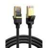 Καλώδιο Δικτύου F/FTP CAT7 UGREEN NW107 11268 1m Pure Copper Μαύρο | eLabstore.gr Καλώδιο Δικτύου F/FTP CAT7 UGREEN NW107 11268 1m Pure Copper Μαύρο | Δικτύου | elabstore.gr