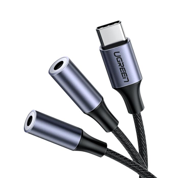Αντάπτορας ήχου USB-C σε 2x3.5mm M/F UGREEN AV144 30732 | eLabstore.gr Αντάπτορας ήχου USB-C σε 2x3.5mm M/F UGREEN AV144 30732 | Αξεσουάρ | elabstore.gr
