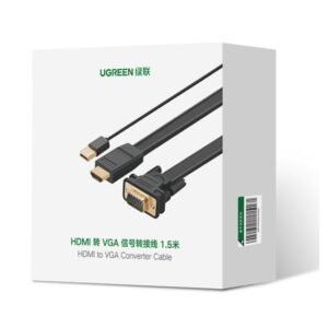 Μετατροπέας HDMI σε VGA UGREEN MM101 30449 Xωρίς Ήχο 1,5m | Μετατροπείς | elabstore.gr